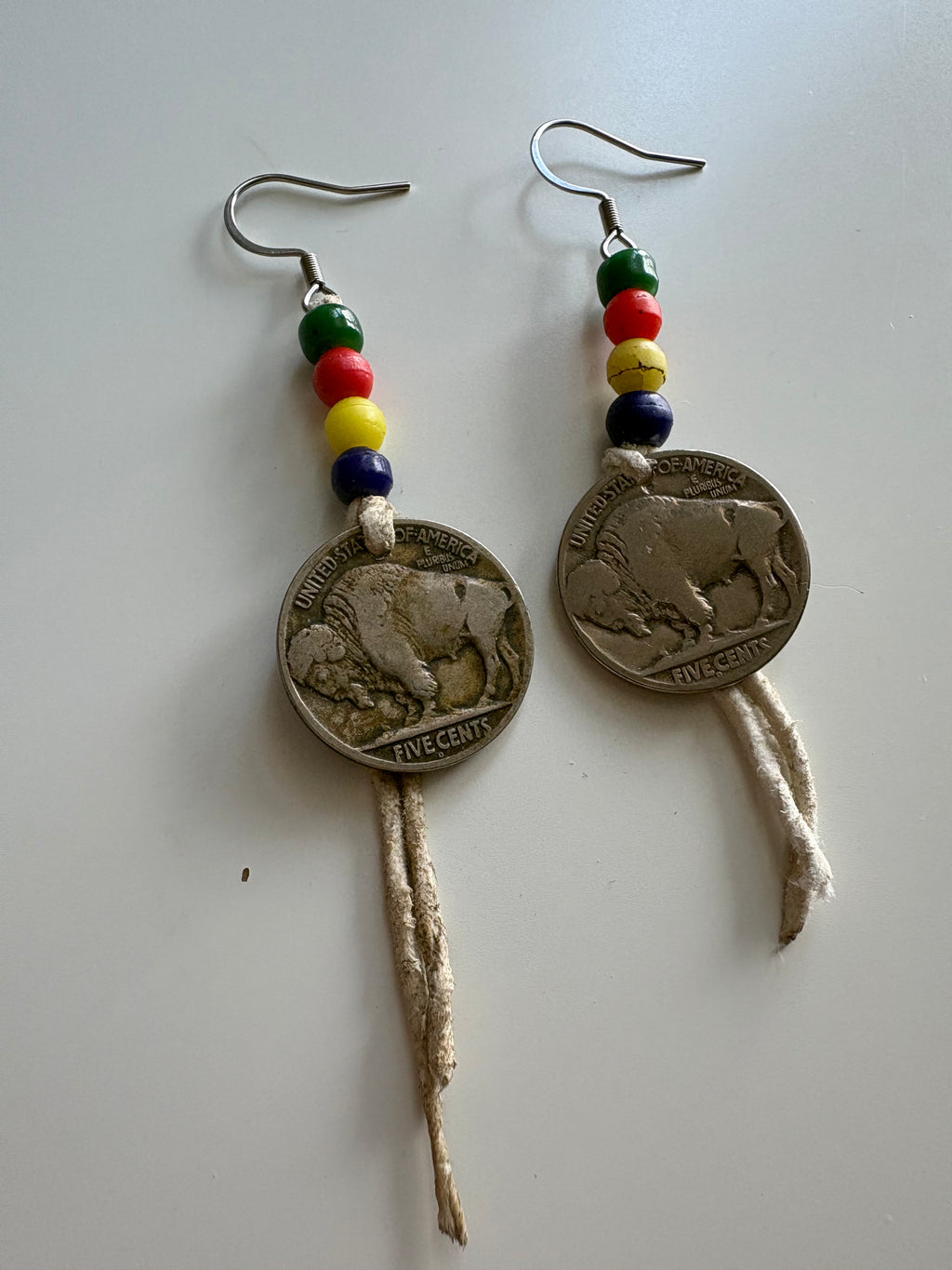 Buffalo Nickel Earrings - HBC