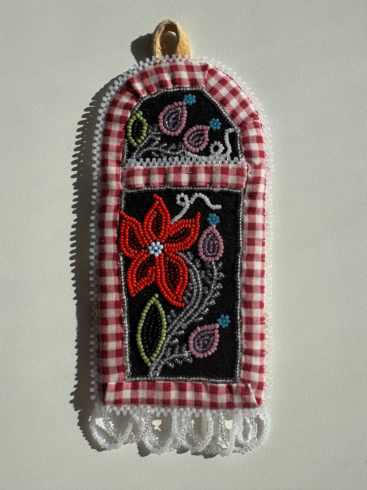 Mini Wall Pocket - Red Lily