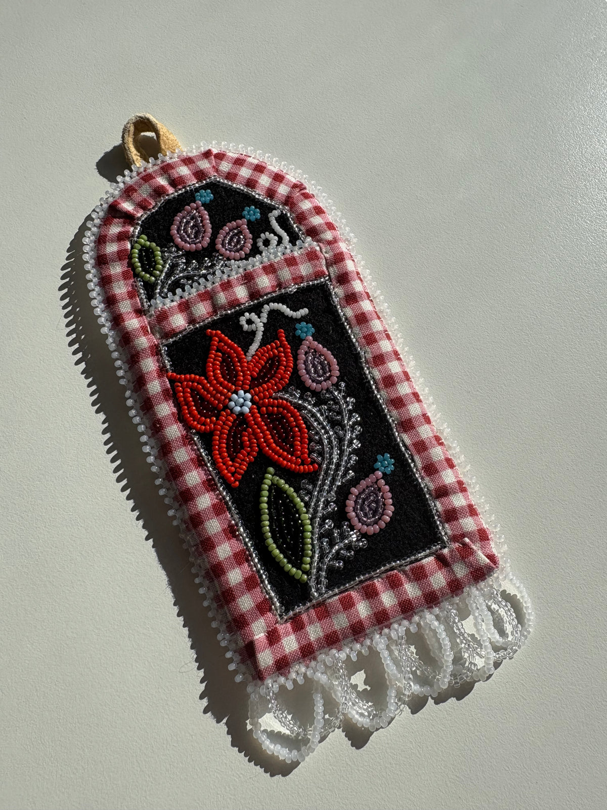 Mini Wall Pocket - Red Lily
